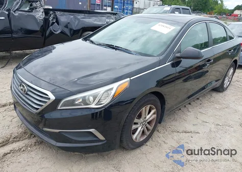 2017 Hyundai Sonata Se z USA, uszkodzony, nr VIN 5NPE24AF3HH584287